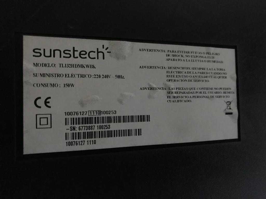 TV Sunstech Full HD 81,3 cm