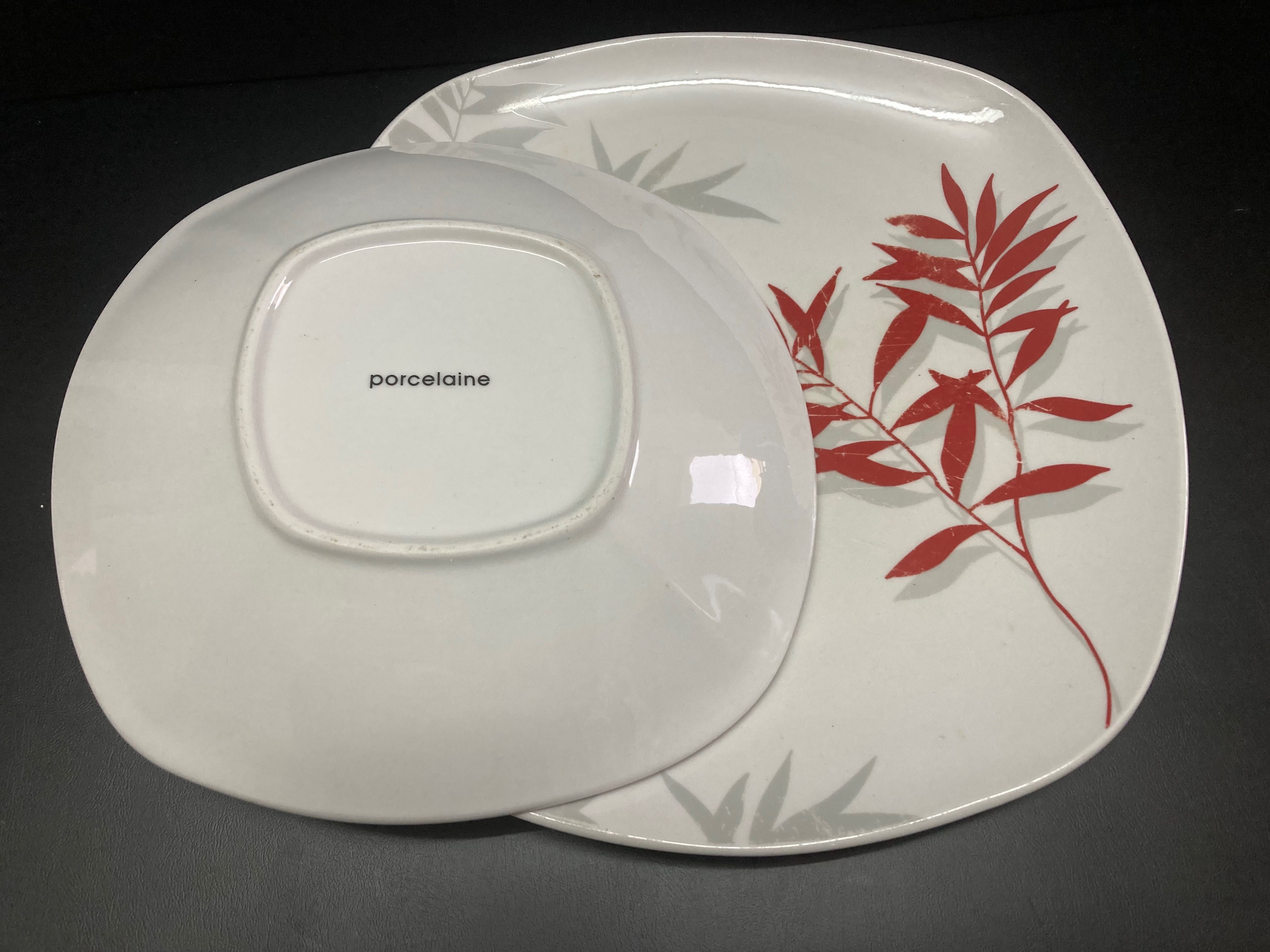 Conjunto refeição e café Porcelaine