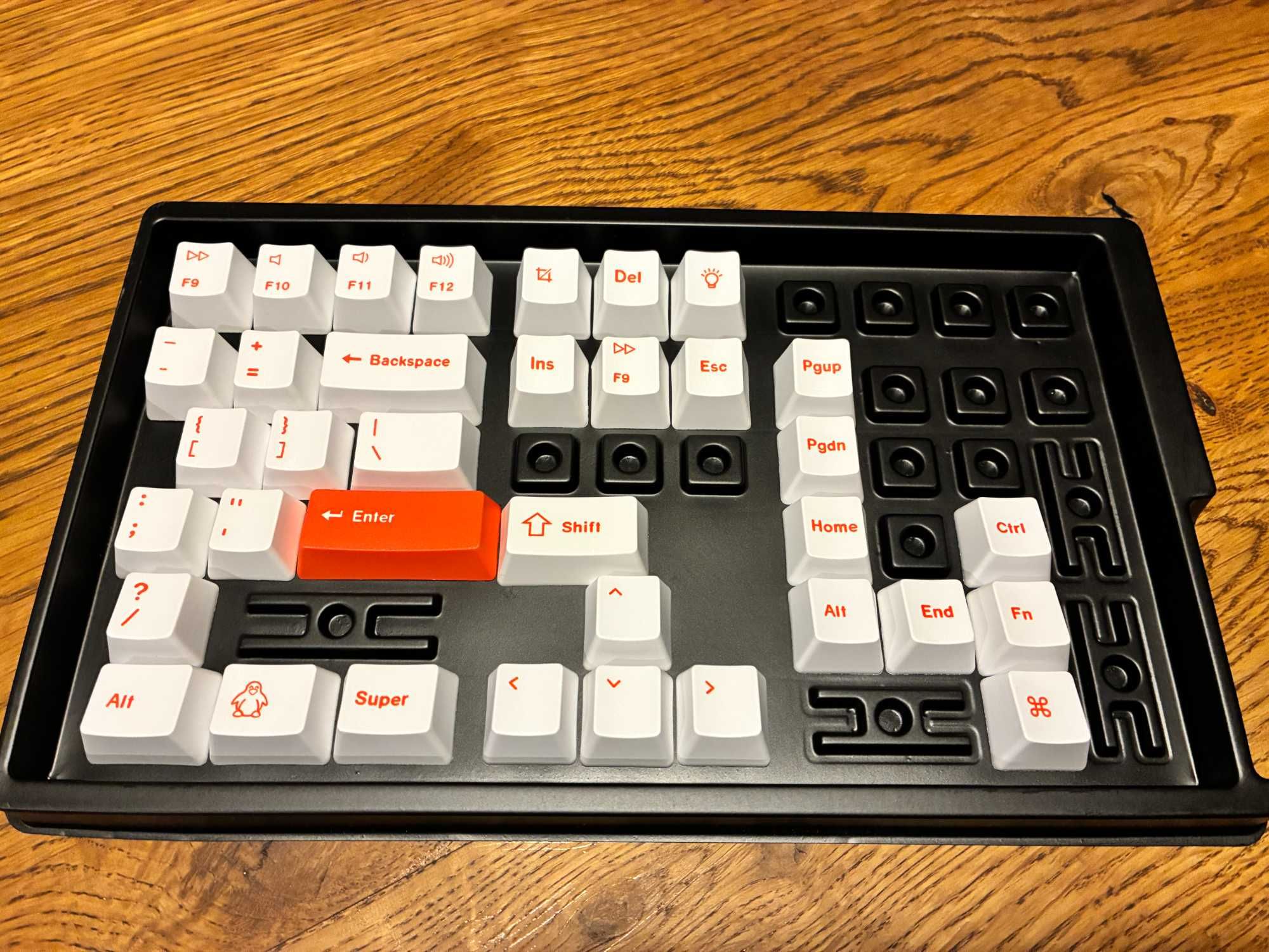 Keycap Keychron OEM Dye-Sub PBT Keycap Set - Orange