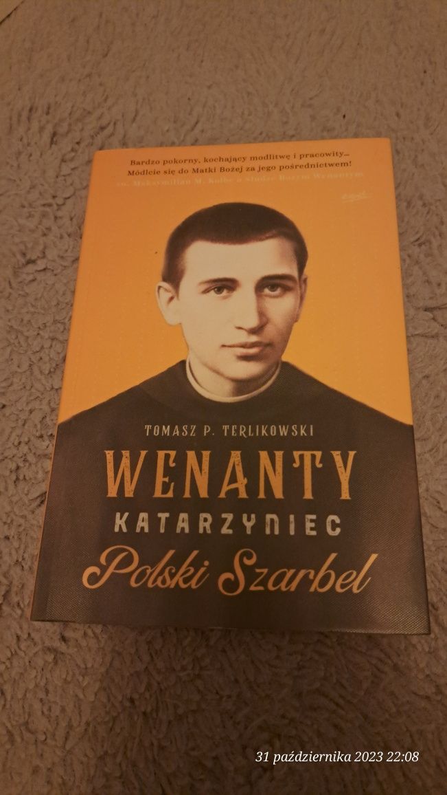 Ksiazka pt." Wenanty Katarzyniec. Polski Szarbel