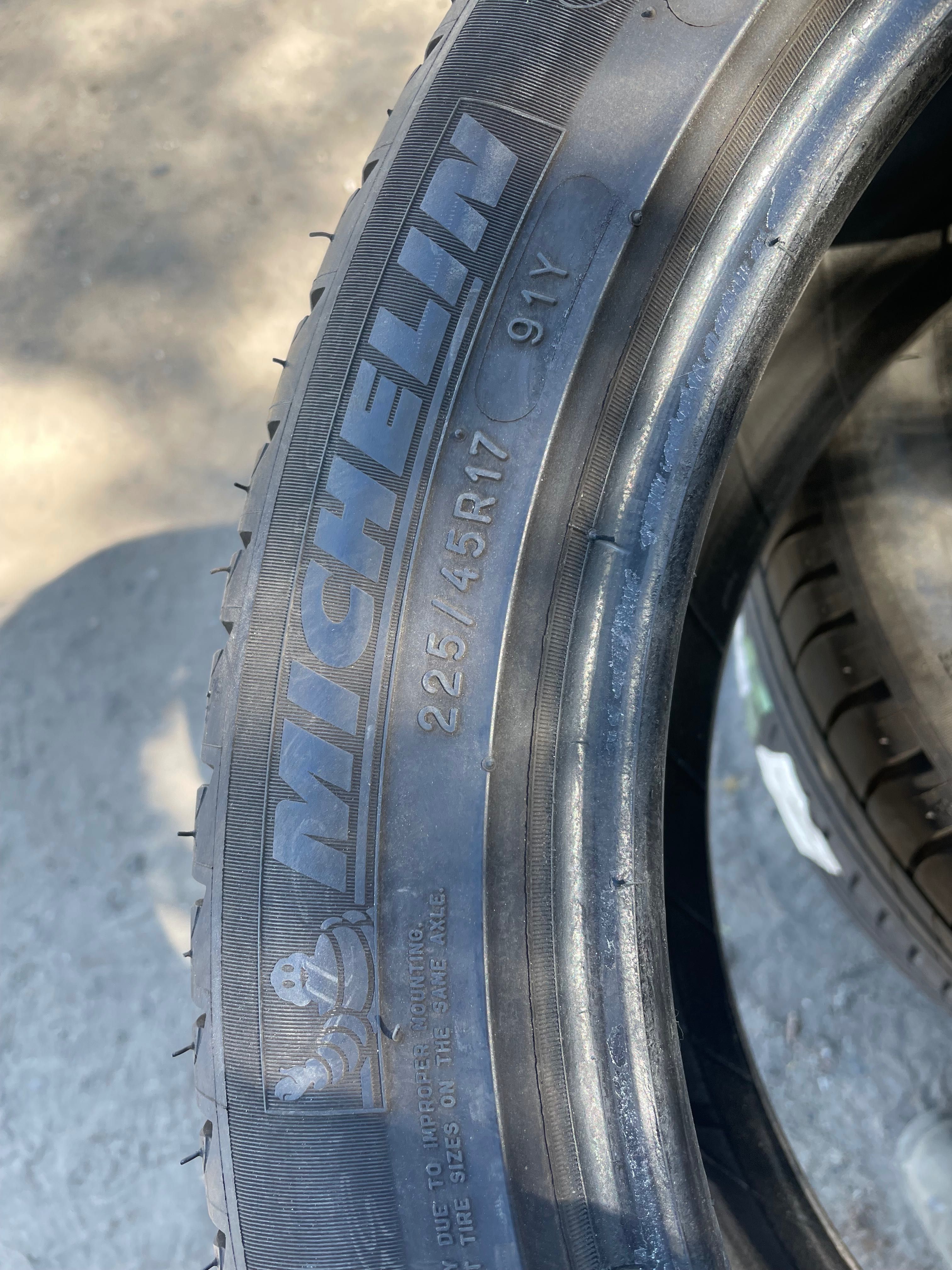 Michelin 225/45/17 letnie