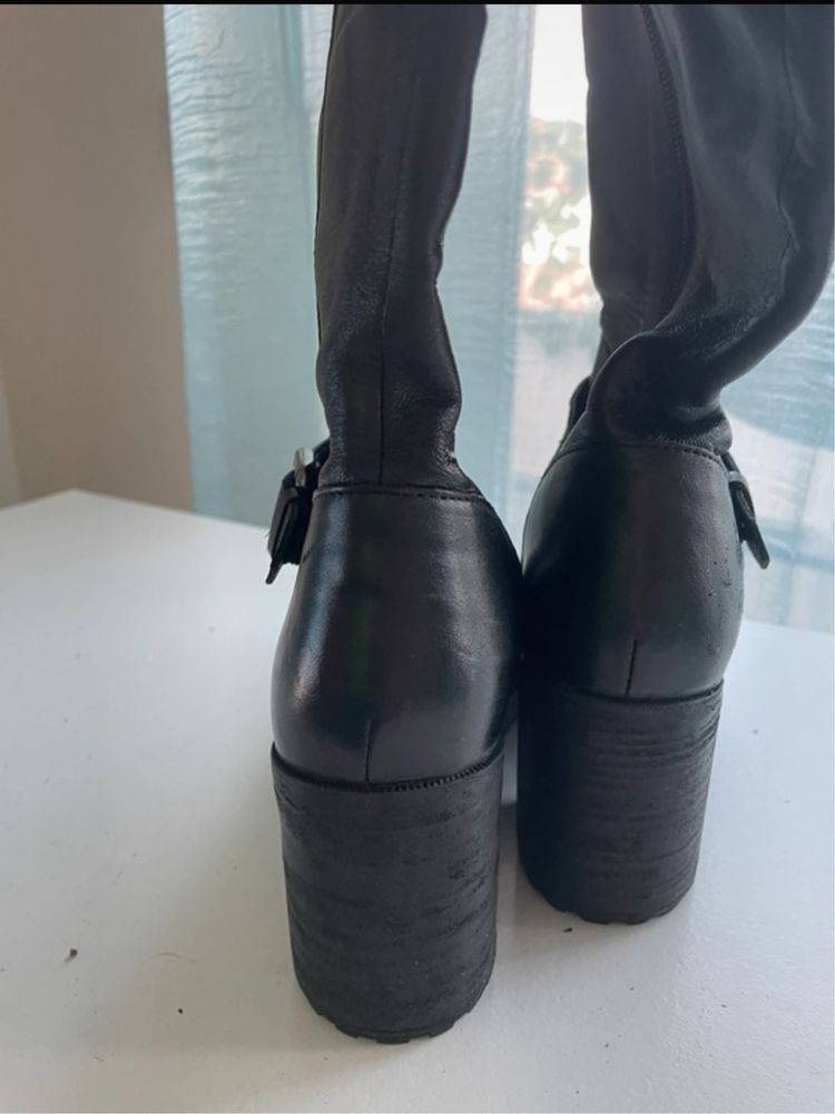 Botas de cano alto, Lumberjack, tam 40, em bom estado
