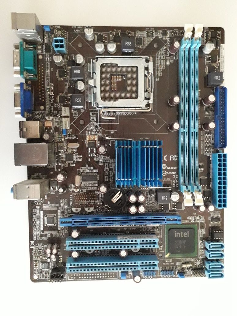 Материнська плата P5G41T-M LX2/GB не робоча.