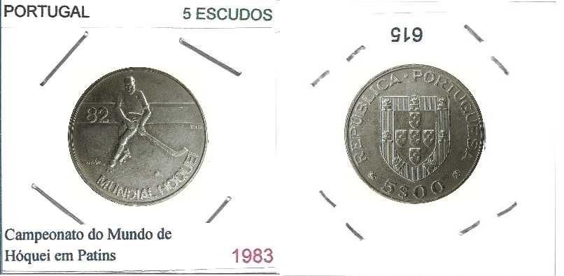 Mundial de Hóquei em Patins - - - Série - 1982 - - - - Moedas