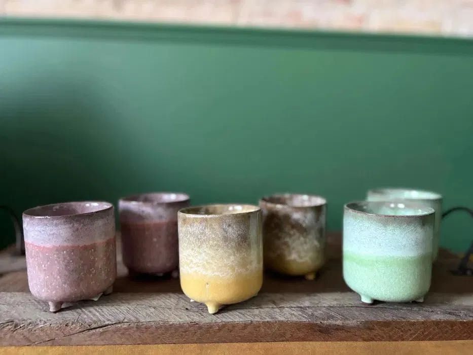 8 szt osłonek doniczek ceramicznych osłonka ceramiczna doniczka