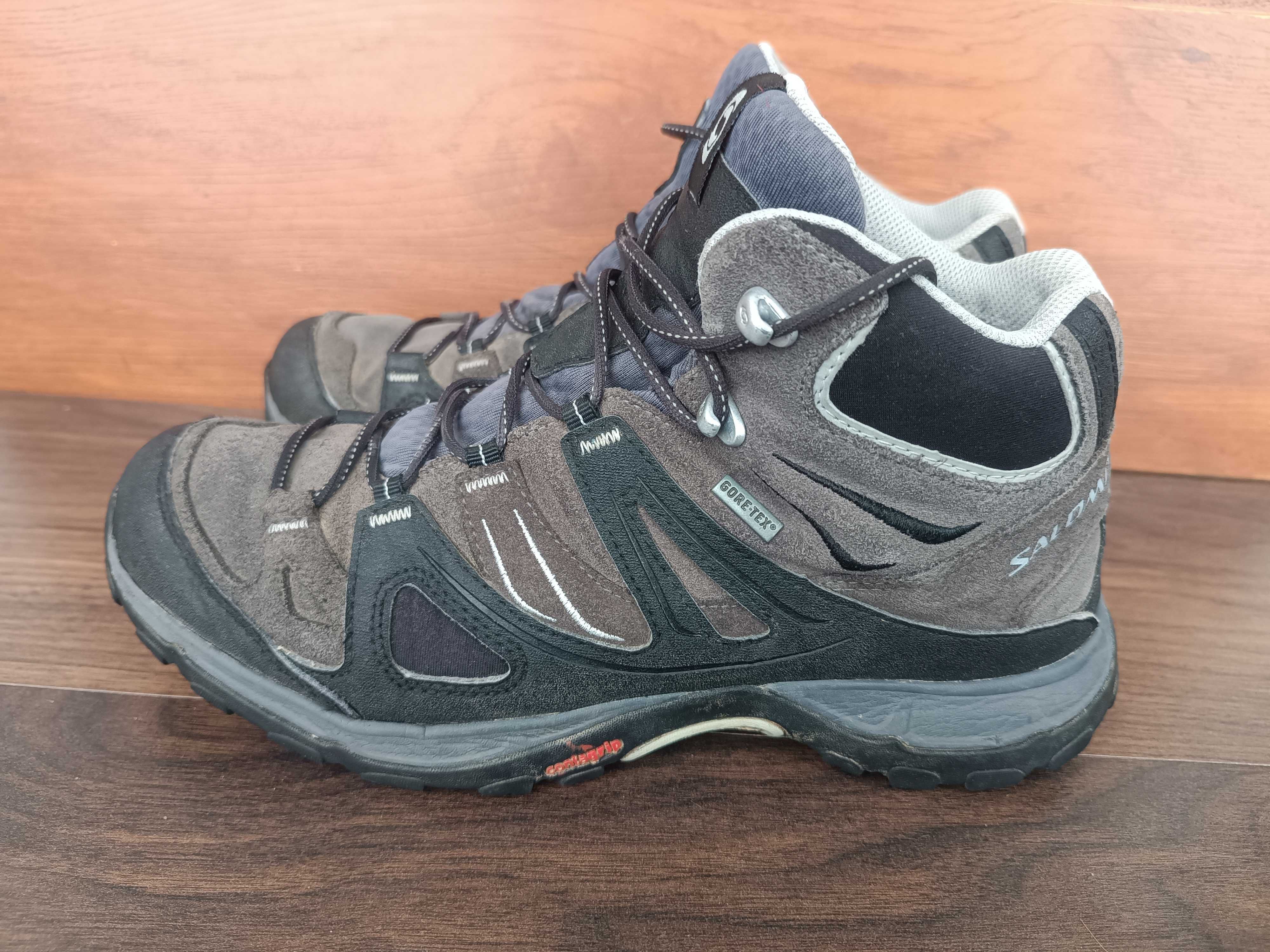 Ботинки берцы Salomon X mid gore-tex treking 42 размер 26.5 см