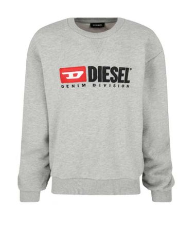 Bluza Męska Diesel, Logo, Kolor Granatowy, Szary, Czarny