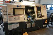 Tokarka CNC Mazak model QT Nexus 200MS, napędzane oś C + podajnik pręt