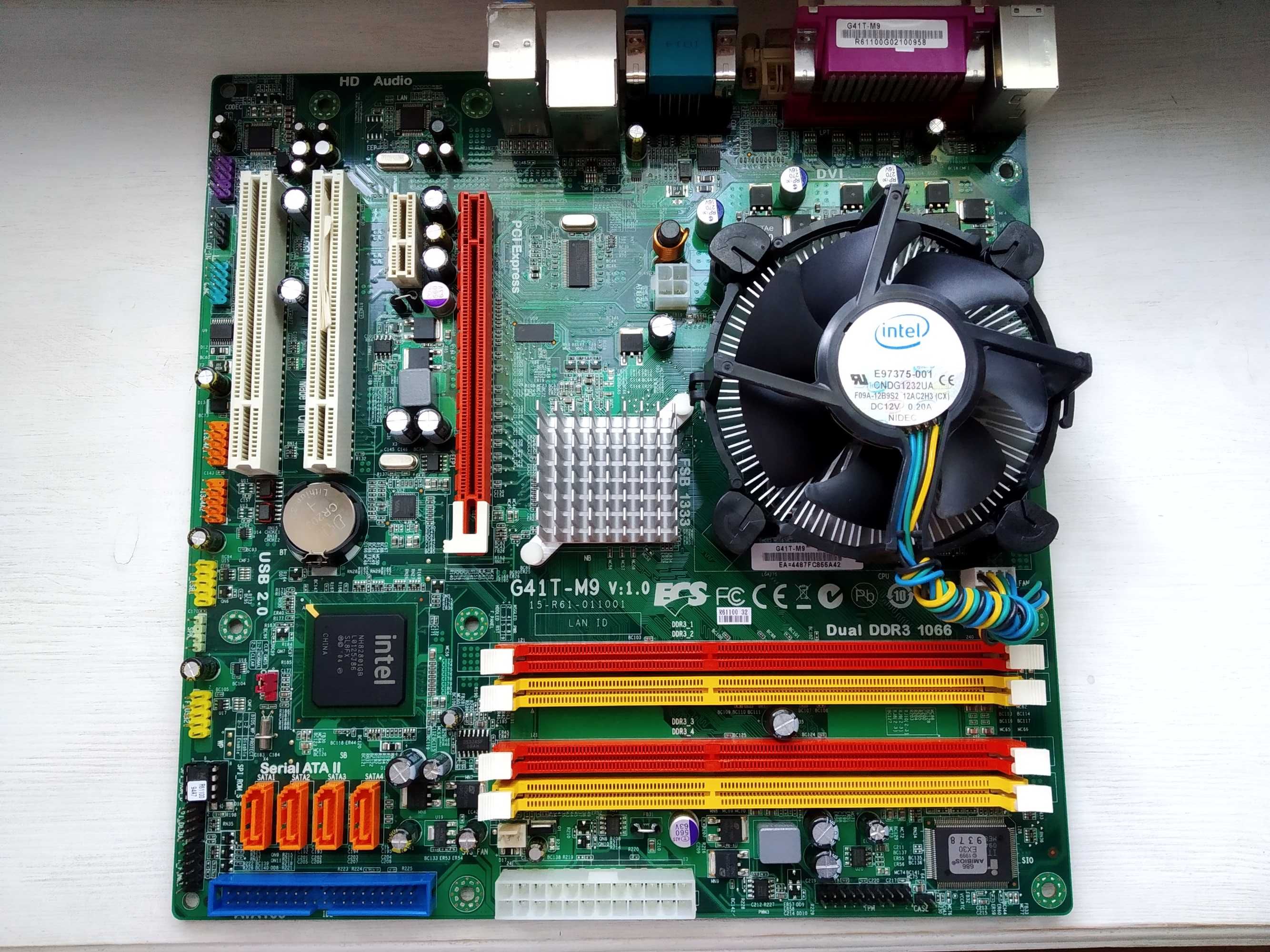 Плата материнська ECS G41T-M9, G31T-M3, 945G-M3  (Elitegroup) LGA775