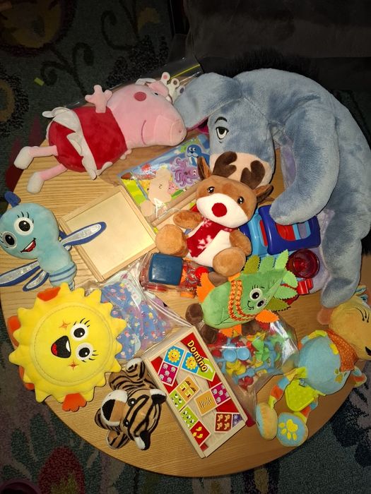 Paczka zabawek na mikołaja 2-3 lata