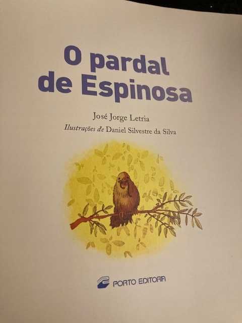 Livro O pardal de Espinosa de José Jorge Letria