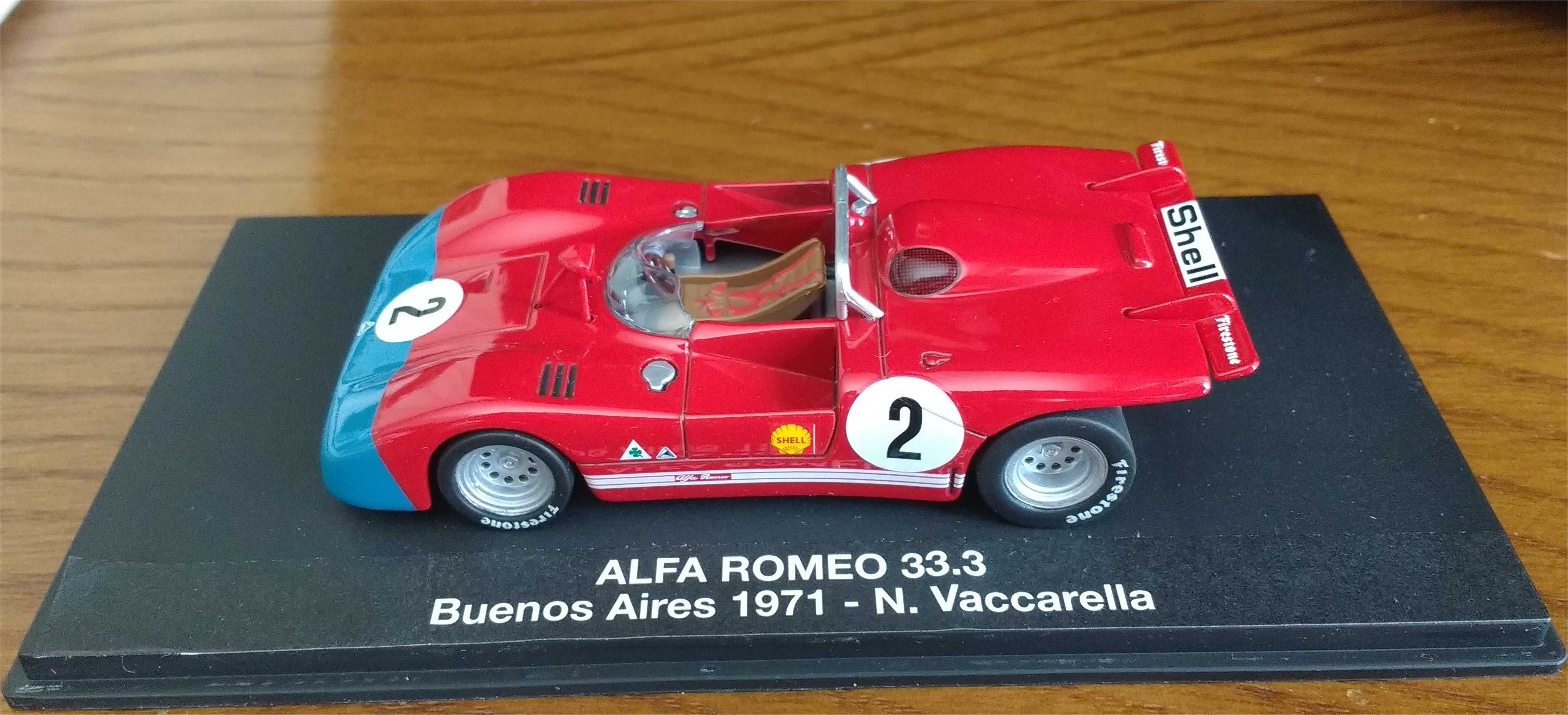 M4 - Alfa Romeo 33.3 - Buenos Aires 1971 - N. Vaccarella