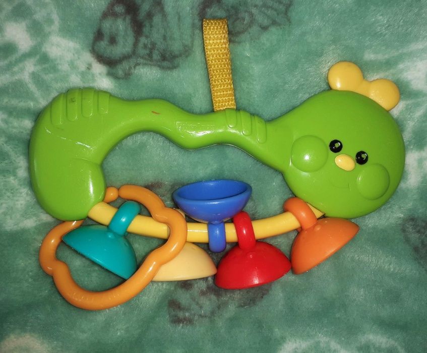 Погремушка - прорезыватель Гусеница Fisher Price (подвеска)