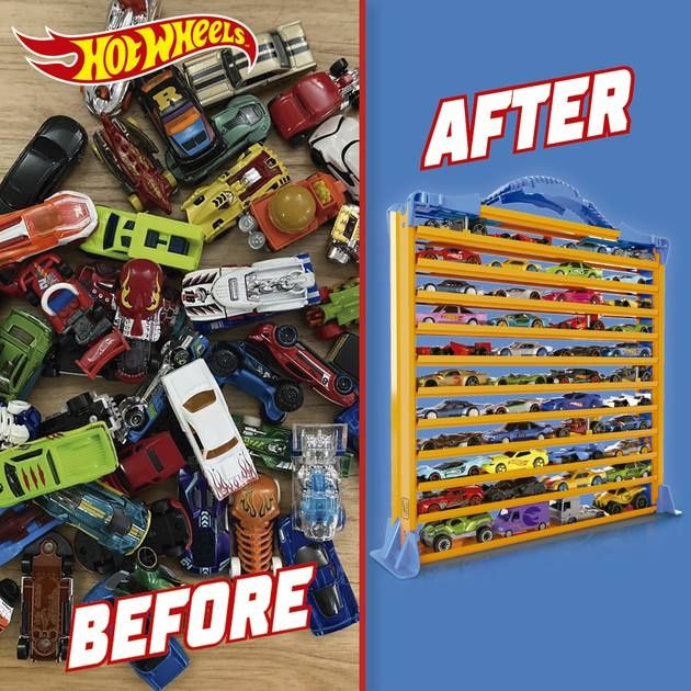 Контейнер Hot Wheels Ігровий гараж із доріжками