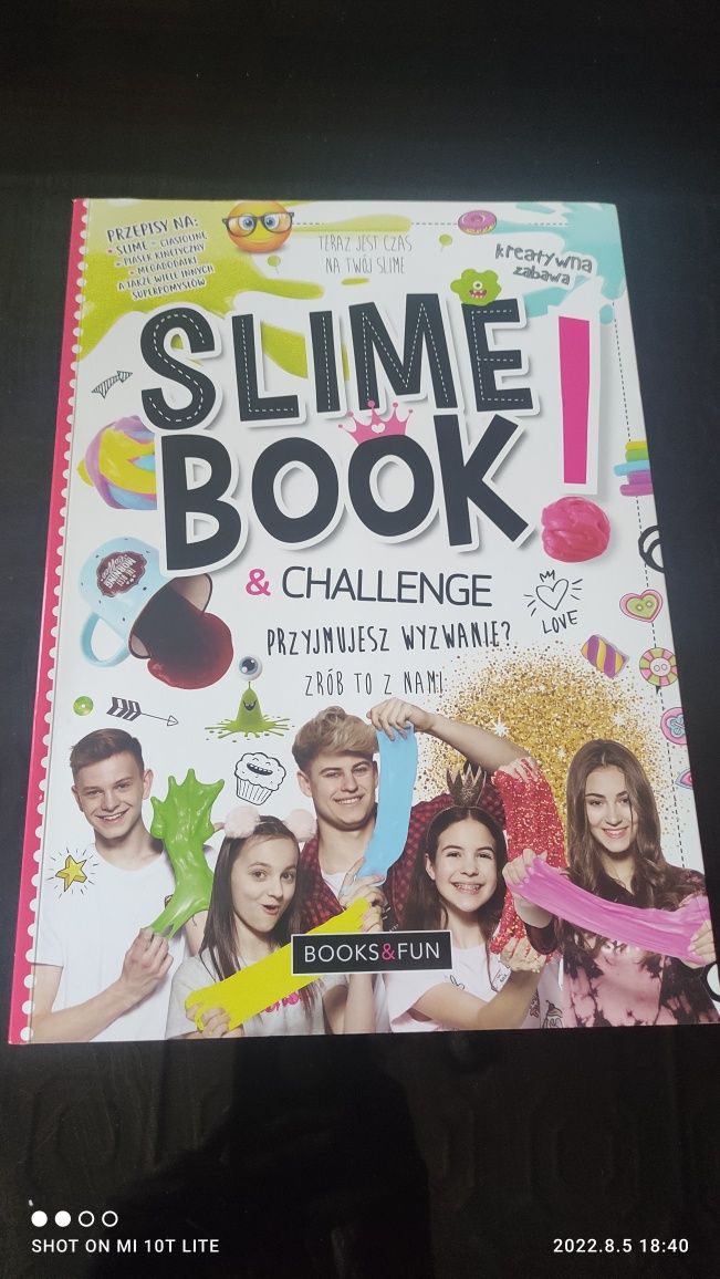 Slime books & chellenge