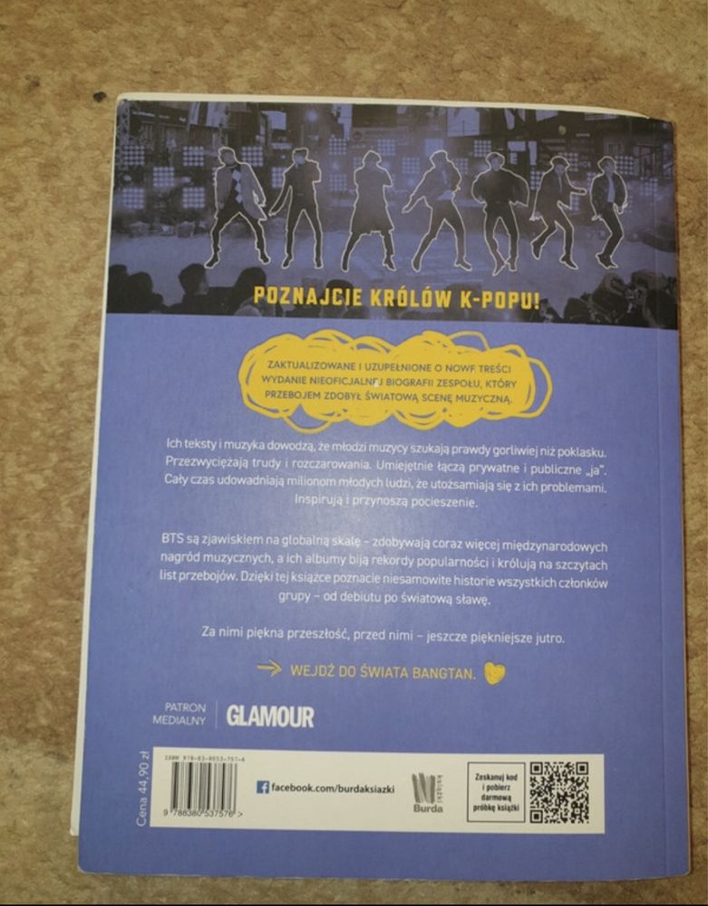 Książka BTS Koreańska Fala