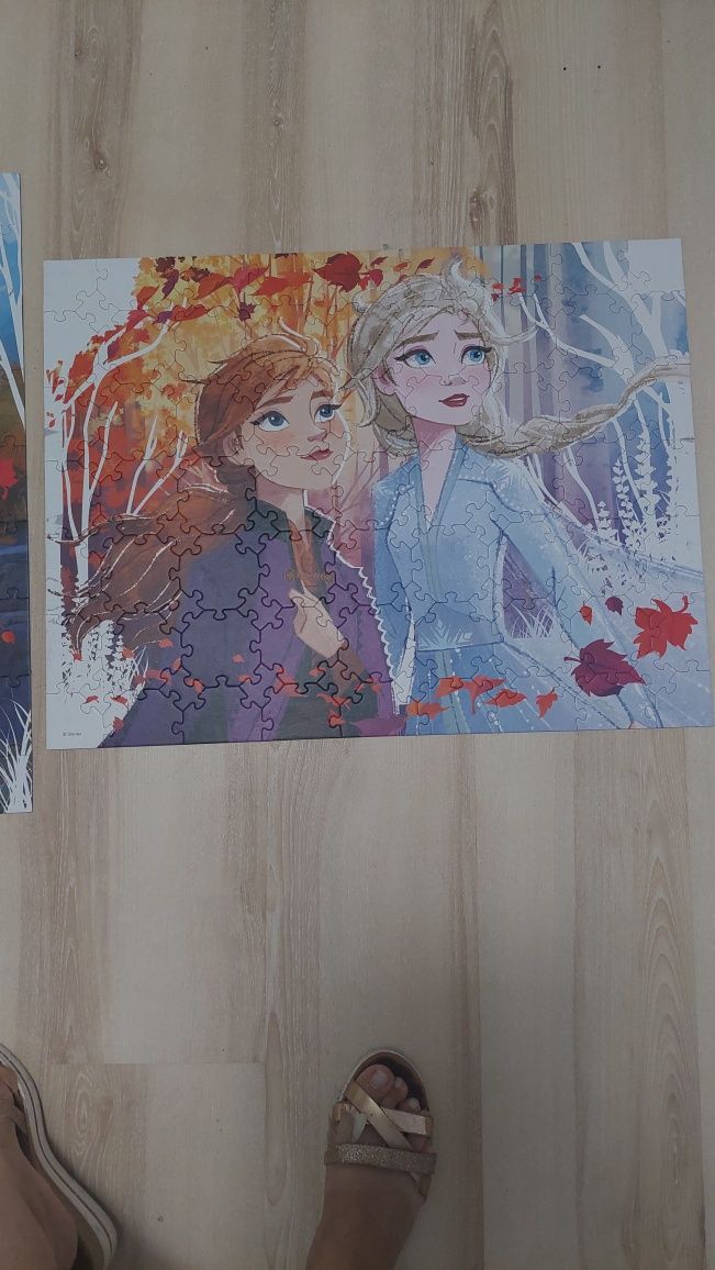 Puzzle I gra Disney Frozen