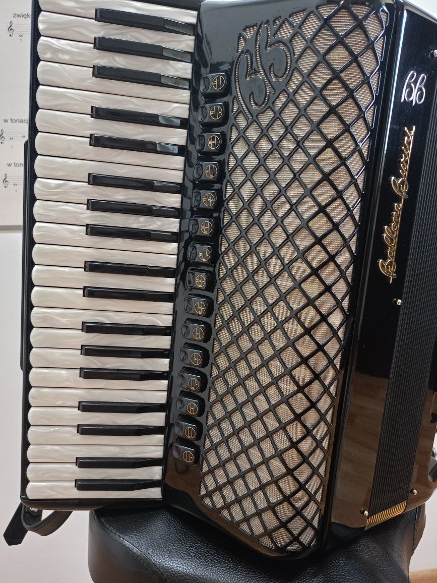 Akordeon 120 basów Ballone Burini z Casotto!
