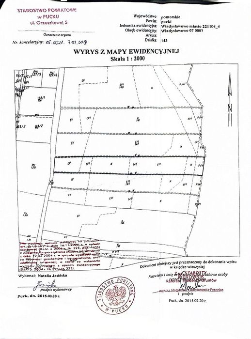 Piękna działka z dostępem do Zatoki Puckiej