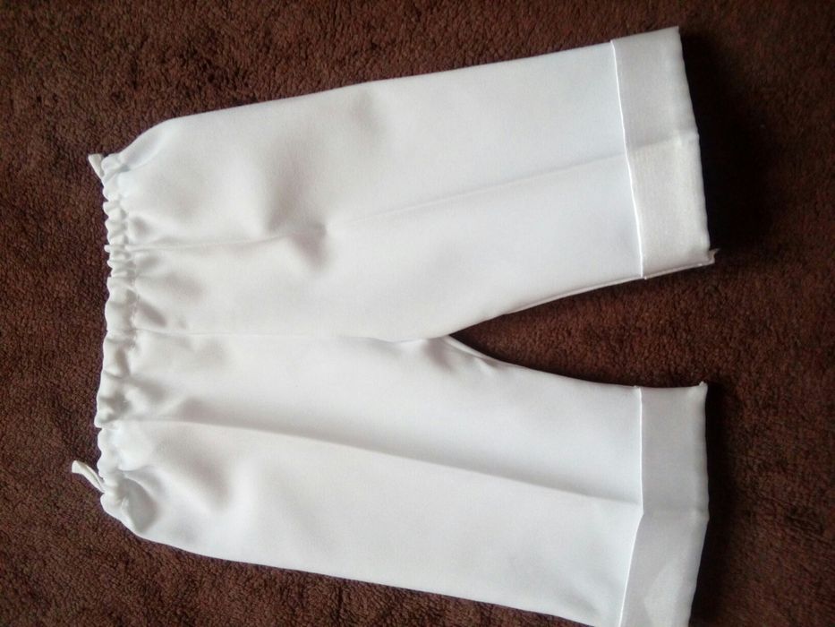 Obniżka,Komplet do chrztu dla chłopca na roz 62-68+ buciki gratis