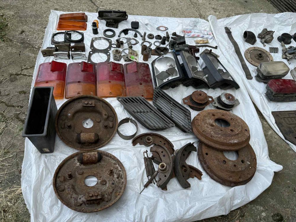 Fiat 126p maluch części różne pakiet prl cinquecento seicento 125p