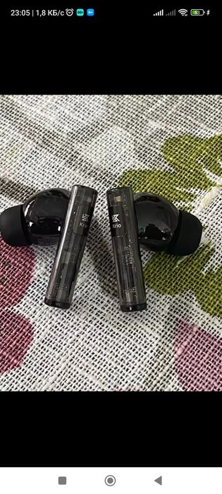 Наушники TWS KZ Krio кодек LDAC Bluetooth 5.4 ANC 6-mic приложение