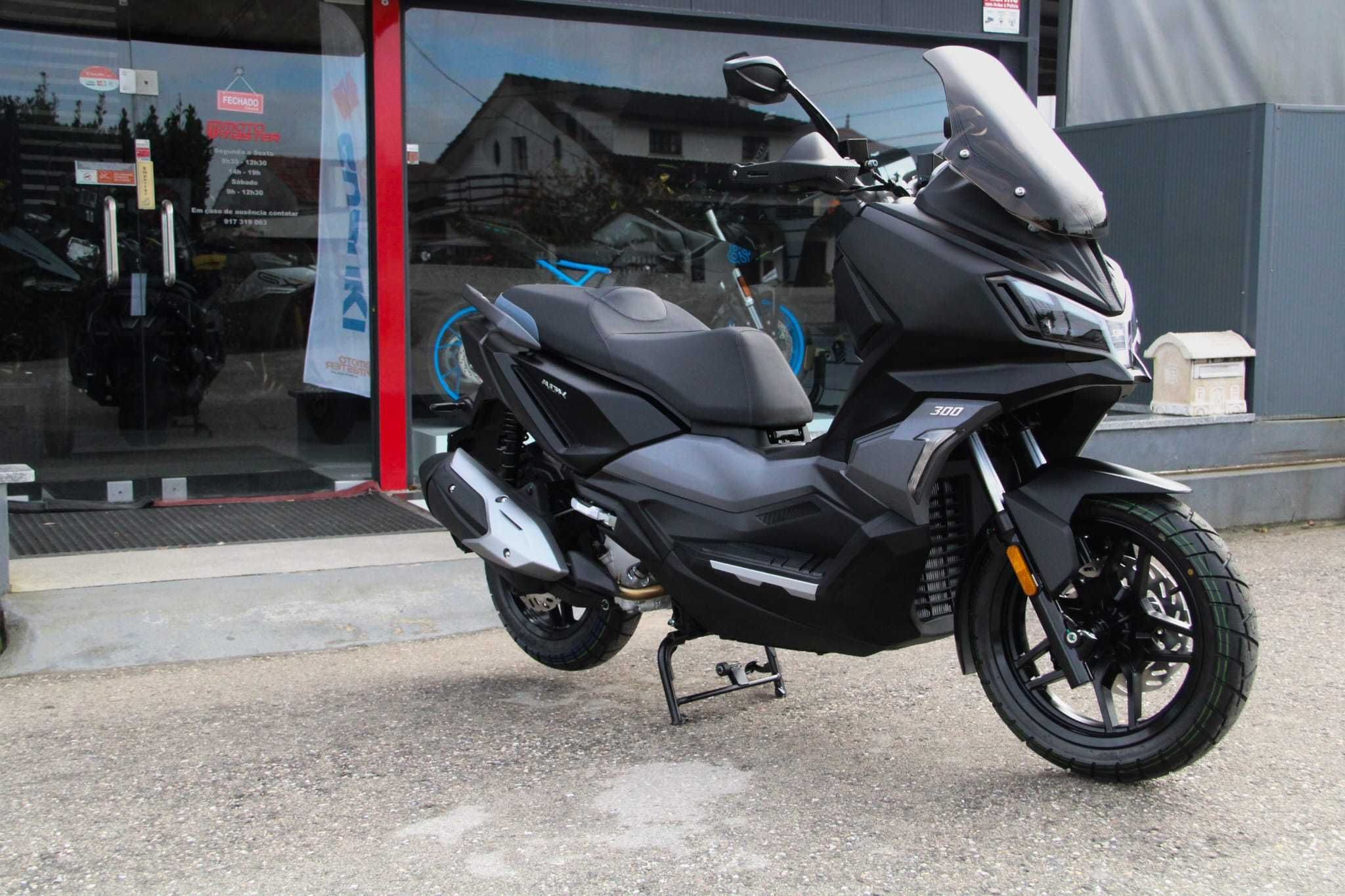 Sym ADX 300, 5 anos garantia