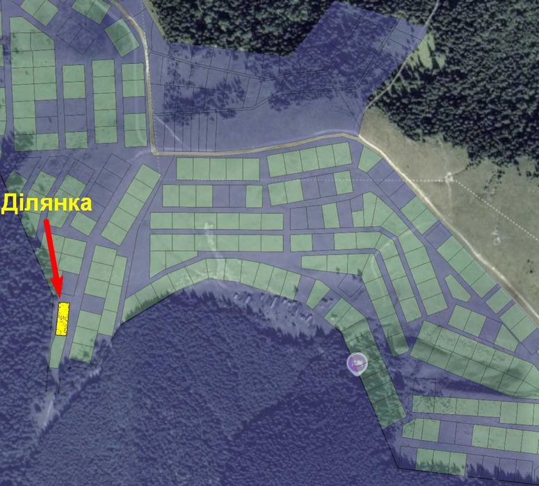 Продам ділянку в Закарпатській область біля Буковелю