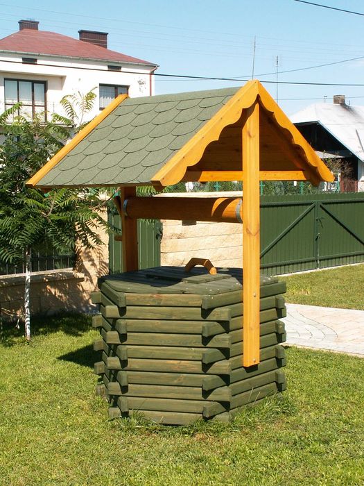 meble ogrodowe studnia ogrodowa ozdobna