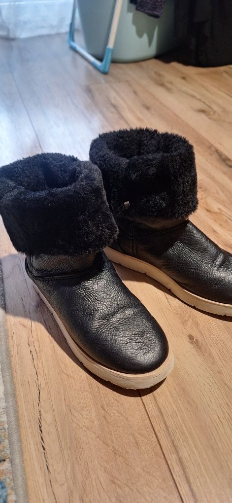 Buty Zara kids 36 botki ocieplane