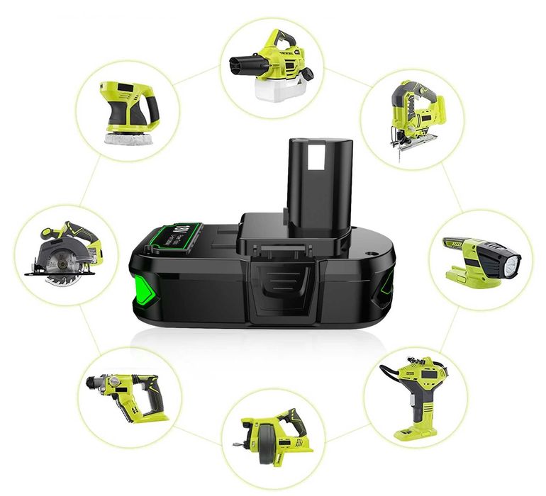 Nowy akumulator bateria do RYOBI 18V One+ wersja do wyboru 3.0Ah-6-9Ah