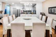 12 Cadeiras de Sala em nobuck tecido
