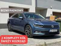 Volkswagen Passat Bezwypadkowy | ASO | Świeży rozrząd | 2 komplety kół