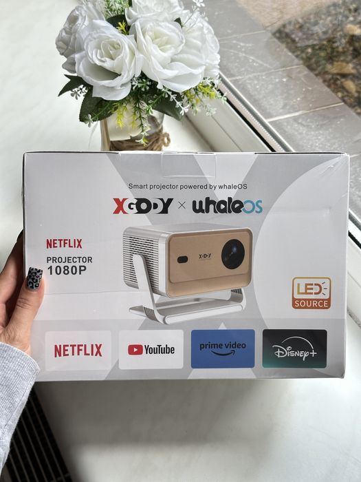 Projektor XGODY Gimbal N6Pro kino domowe gaming
