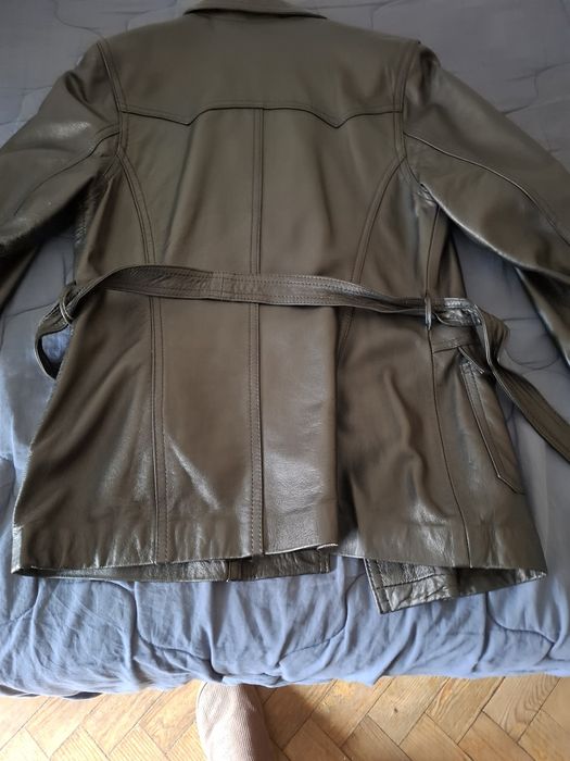 Casaco em pele, como novo