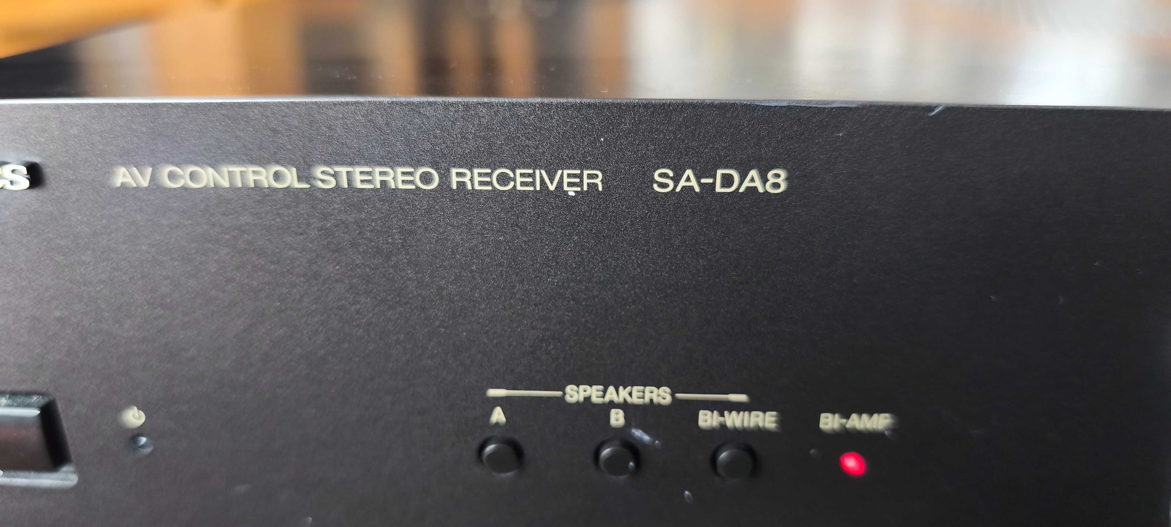 Amplituner Technics SA-DA8 z pilotem