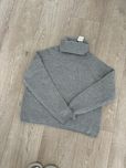 damski szary golf typu oversize rozmiar M OKAZJA