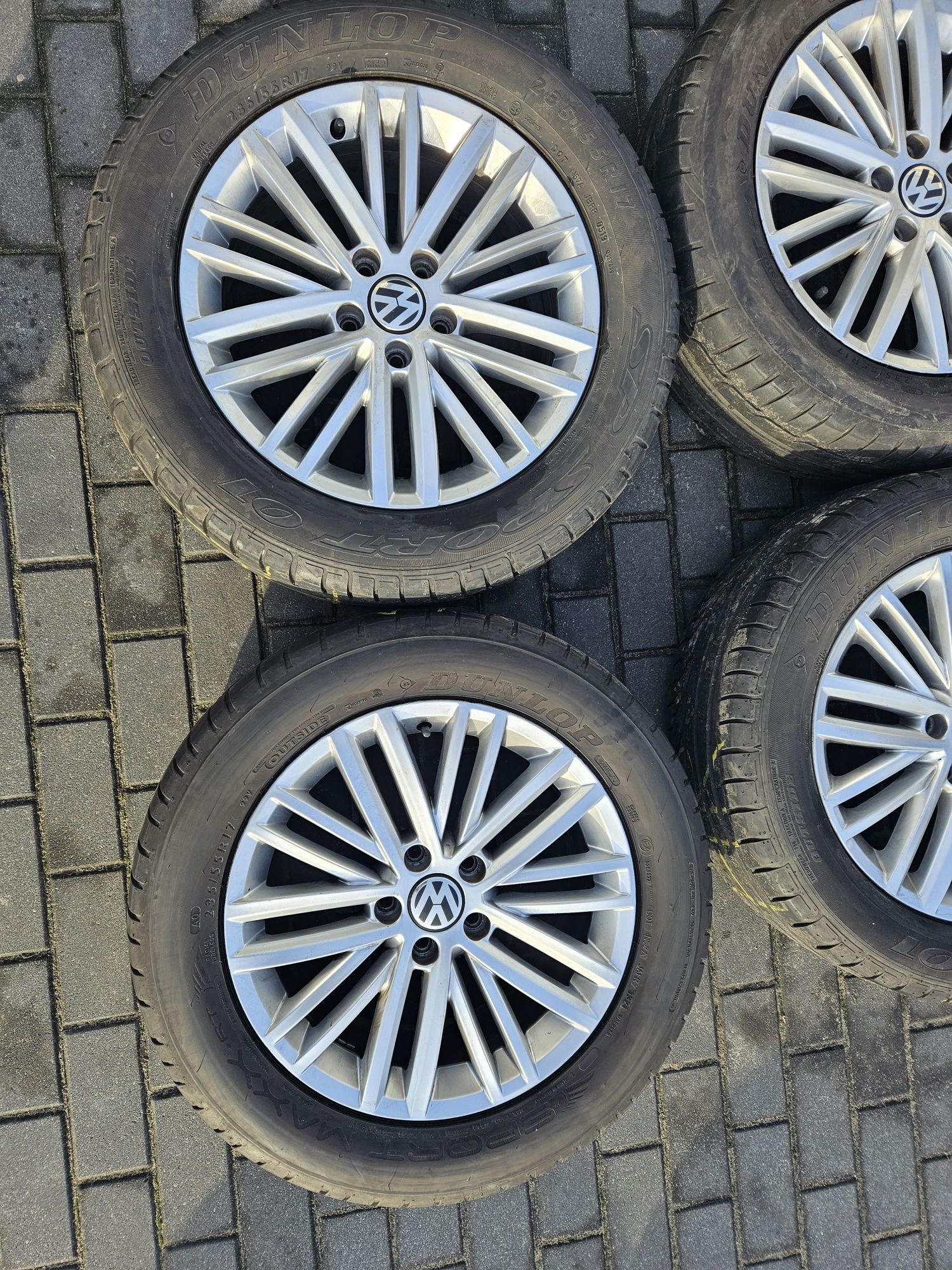 Alufelgi 17 Koła Vw Tiguan 5N0 lato