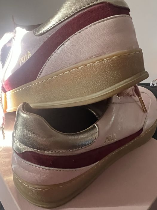 POLA sneakersy skóra naturalna jakość R.41