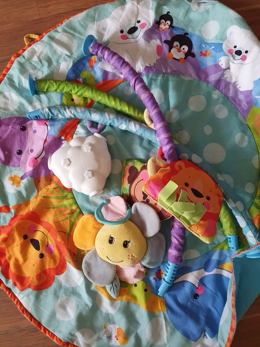 Mata Fischer Price dla dziecka niemowlaka składana+ gratis pozytywka