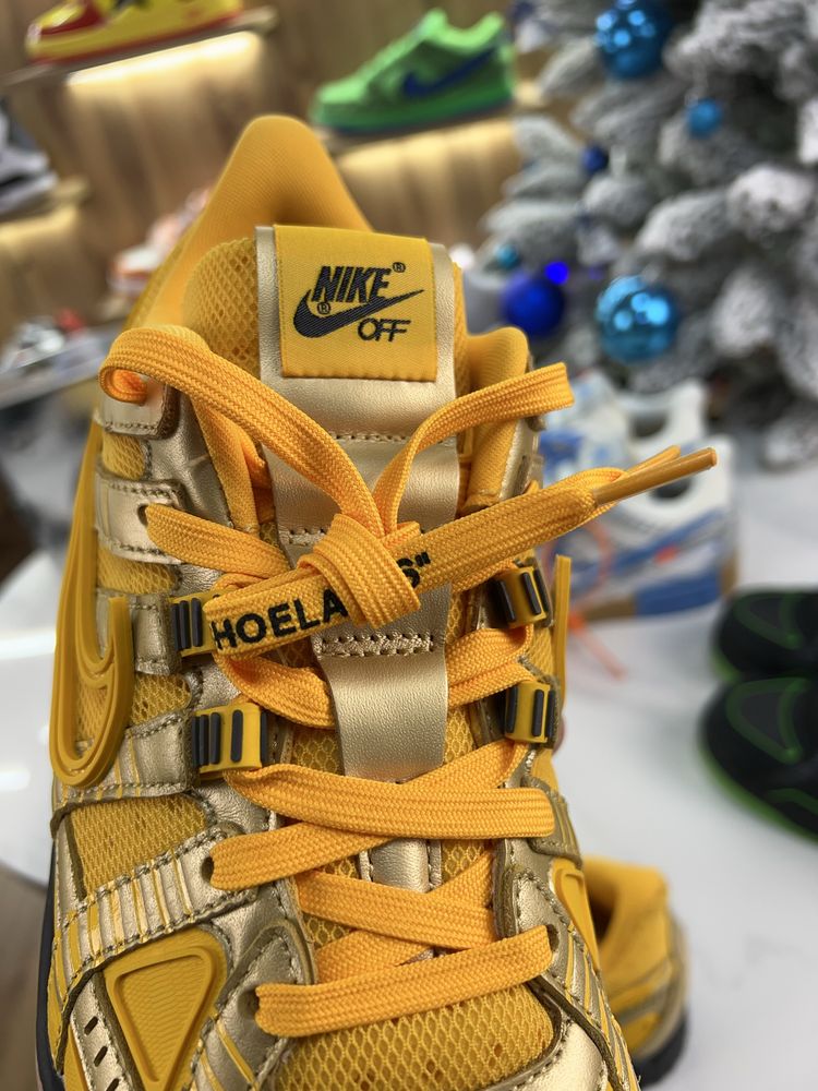 Кросівки Nike Dunk Low Rubber x Off-White Yellow