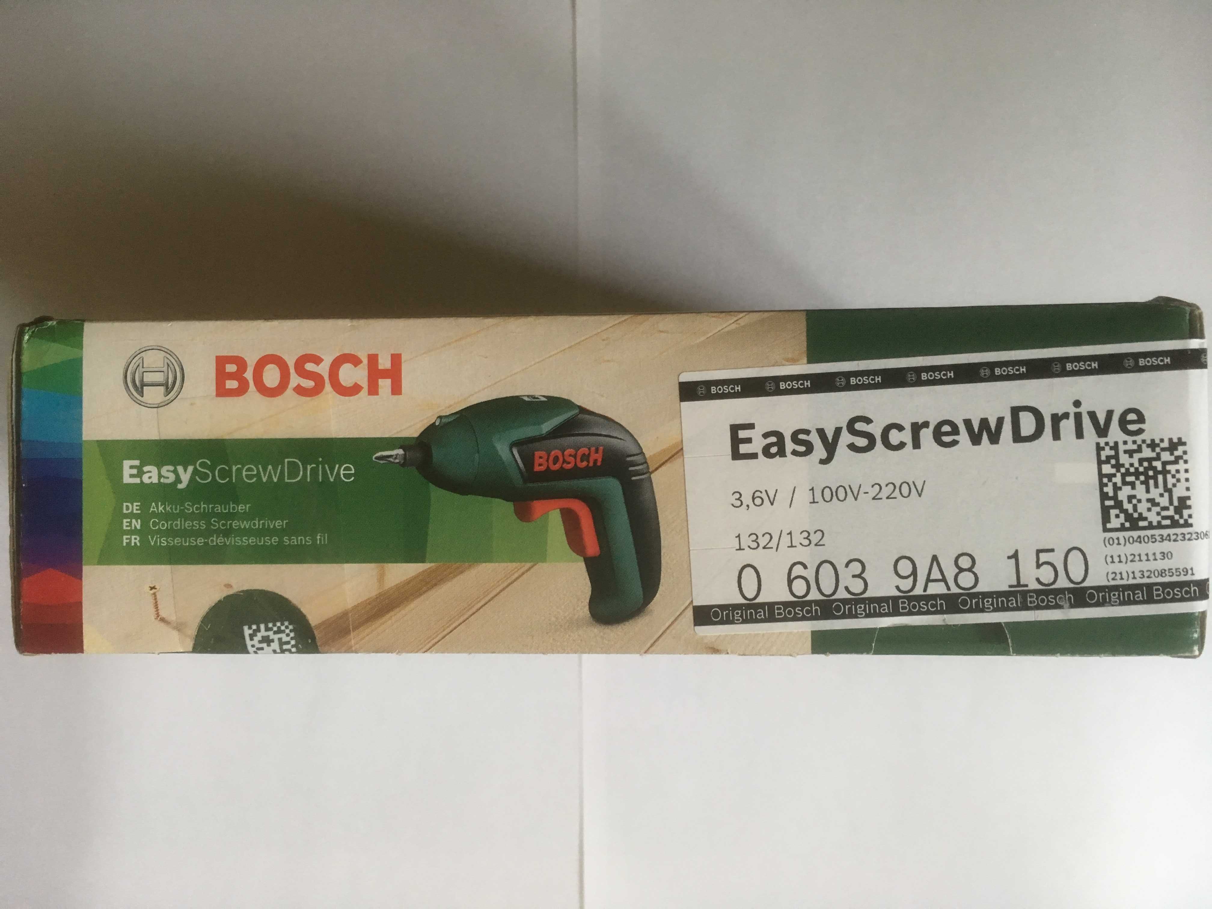 Bosch Easy ScrewDrive аккумуляторный шуруповерт