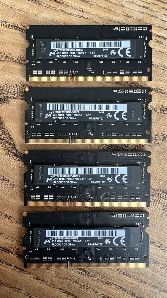Pamięć 16 GB PC3L-12800S PC lub MAC DDR3