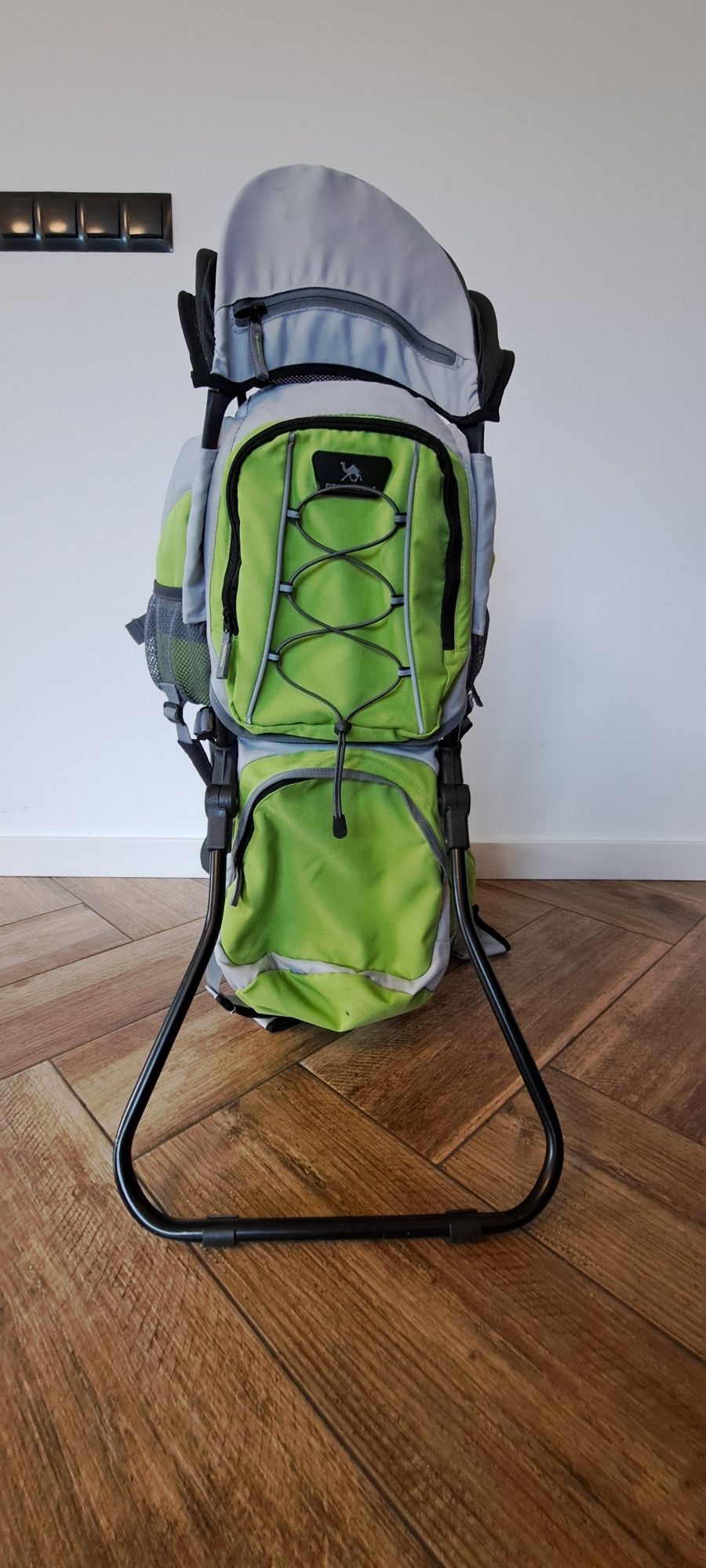 Nosidełko turystyczne trekkingowe plecak Dromader Hippo 20 kg + pakiet