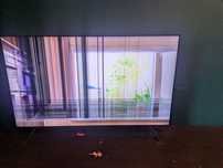 Telewizor Samsung 55 cali uszkodzona matryca