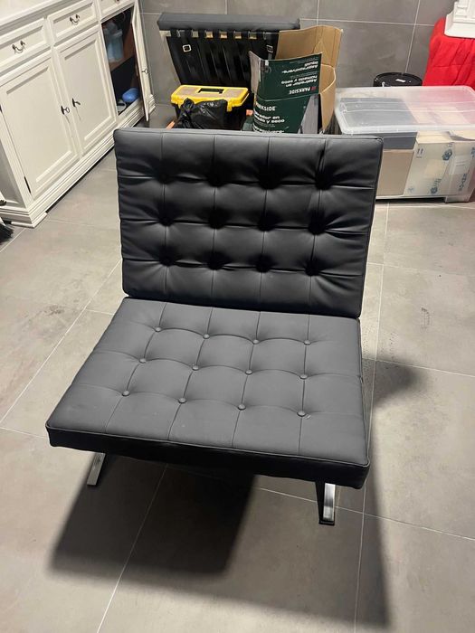 Par de Cadeiras Designer para sala de estar