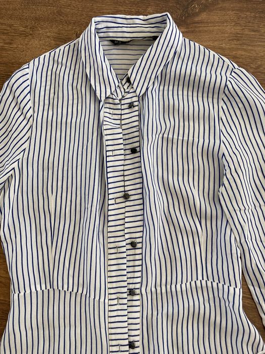 Szmizjerka zara elegancka koszulowa sukienka rozm. XS