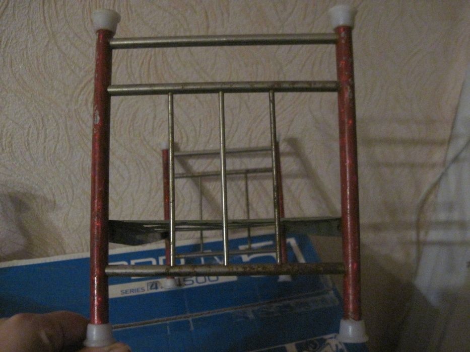 Кровать кукольная металлическая СССР