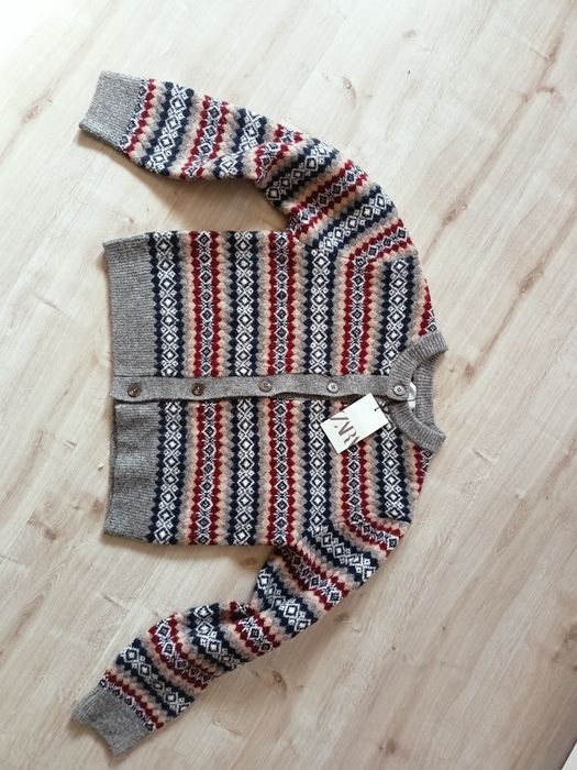 Sweter Zara S nowy kolorowy