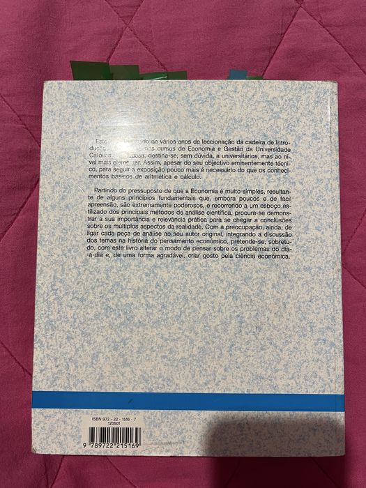 Livro “Introdução à Economia” de João Luis Cesar das Neves